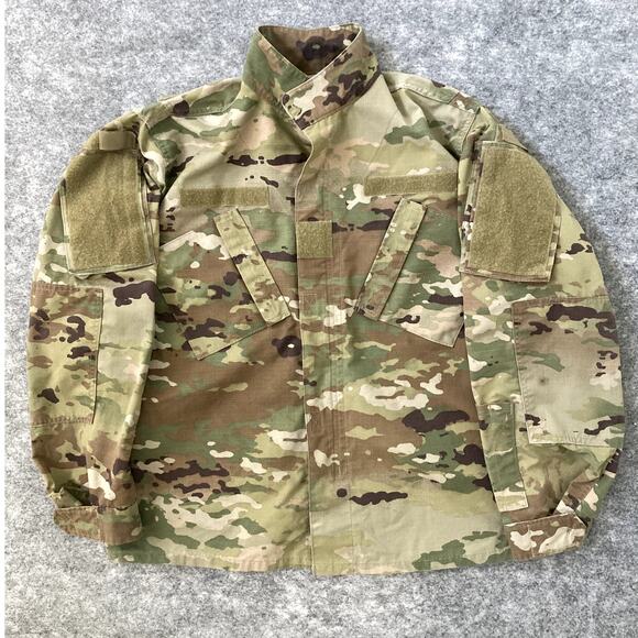 NATO Military Coat Medium Regular Camouflage Army Combat Uniform Jacket Zip Up - Picture 1 of 12